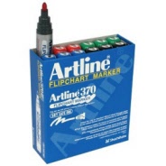 Artline 370 Flipchart Markers Assorted