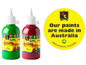 EC Rainbow Paint Acrylic Junior Non-toxic Paint