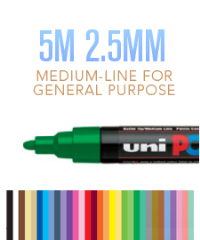 Uni POSCA Markers PC-5M Medium