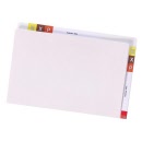 AVERY® 46555 Shelf Lateral Twin Tab Files Foolscap White Bx100