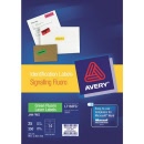Avery® L7163FG Green Fluoro Laser Labels 99.1 x 38.1mm 14/Sheet 35937