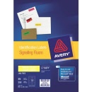 Avery® L7163FY Yellow Fluoro Laser Labels 99.1 x 38.1mm 14/Sheet 35947