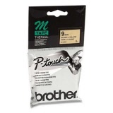 Brother® P-Touch M Tape 9mm x 8m Black/Yellow M-K621 (MK-621)