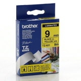 Brother® P-Touch TZ Tape 9mm x 8m Black/Yellow TZ-621 (TZe-621)