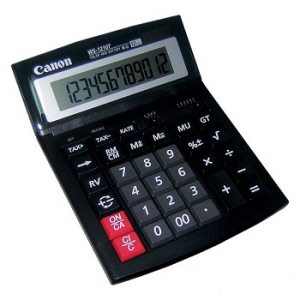 Canon WS-1210T Executive Desktop Tax Calculator