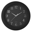 CARVEN Large Wall Clock 370mm Black CLROBLK