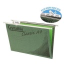 Crystalfile Classic Suspension Files A4 Green