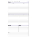 DayPlanner Executive A4 Edition Weeky Non-Dated Diary Refill EX5016