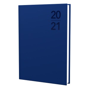 DEBDEN Silhouette A5 Week to View Diary S5700 Navy Blue