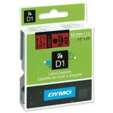 DYMO® D1 Tape 12mm x 7m Black/Red (SD45017)