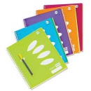 Marbig Colourhide A4 4-Subject Notebook 320 Pages Assorted 1712099