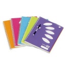 Marbig Colourhide A4 5-Subject Notebook 250 Pages Assorted 1715899