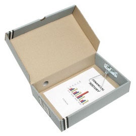 MARBIG Standard Box File FC Grey 80080S