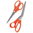 MARBIG Economy Scissors Orange Handle 9752326 & 975476