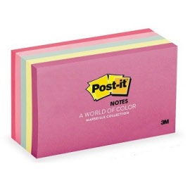 3M Post-it Notes 655-AST Marseille 76x127mm
