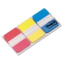 Post-it® 686RYB Durable Tabs Red, Yellow & Blue 70071493335