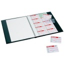 REXEL Visitors Book with Carbonless Name Badges 900390