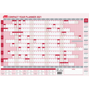 SASCO Compact Year Planner 2021 (10435-21)