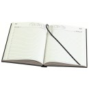 COLLINS Sterling A4 Day to a Page Desk Diary Black 144.P99