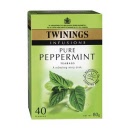 TWININGS Pure Peppermint Tea Pk40
