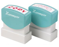 Xstamper® Pre-Inked Message Stamps
