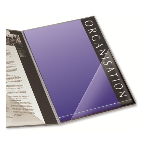 Presentation folders with fasteners image