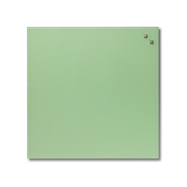 l_naga glass board 450x450mm magnetic glassboard n45 10753 retro green 600