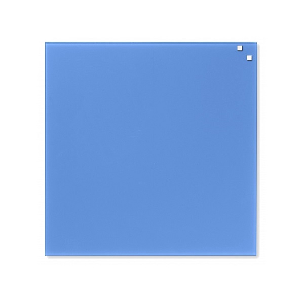 l_naga glass board 450x450mm magnetic glassboard n45 10760 cobolt blue 600