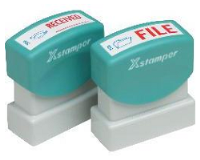 Xstamper® Pre-Inked Message Stamps