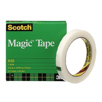 1 x 36 yds. Scotch® Magic™ Tape 810 (Permanent)