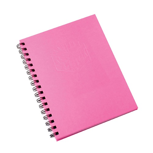 A5 tinted spiral notebook 9mm ruling with margin