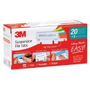 3M 1120C Suspension File Tabs Colour Pk20 (AB010586332)