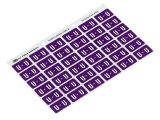 AVERY® 43321 Side Tab Colour Coding 'U' Labels Pk180