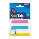 Avery® NoteTabs™ Traditional Tabs 76.2 x 38.1mm Medium Neon Colours 16299