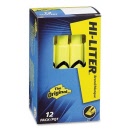 Avery HI-LITER Desk Style Highlighter Yellow AV24000