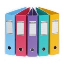 BANTEX Strong-Line Lever Arch Files A4 Vibrant Colours