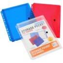 Beautone A4 Storage Pocket for Binders 36669