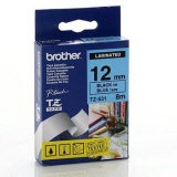 Brother® P-Touch TZ Tape 12mm x 8m Black/Blue TZ-531 (TZe-531)