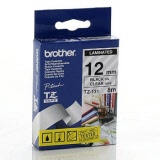 Brother® P-Touch TZ Tape 12mm x 8m Black/Clear TZ-131 (TZe-131)