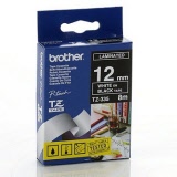Brother® P-Touch TZ Tape 12mm x 8m White/Black TZ-335 (TZe-335)