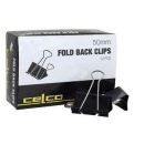 CELCO 50mm Foldback Clips Bx12 (FBC50)