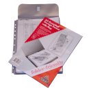 COLBY Folder Friendly Heavy Duty A4 Gussetted Pocket with Flap 286-GPF