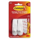 Command 17001 Medium Reusable Adhesive Strip Hooks 70071204021