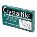Crystalfile Two-Piece File Fasteners Bx50 70850
