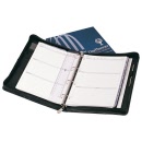 DayPlanner A4 Executive Organiser PU with Zip Closure EX2299 Black