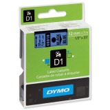 DYMO® D1 Tape 12mm x 7m Black/Blue (SD45016)