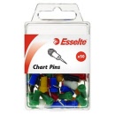 ESSELTE Chart Pins Assorted Pk50 (45109)