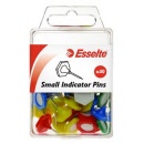 ESSELTE Small Indicator Pins Assorted Pk40 (45113)