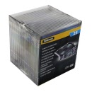 Fellowes® Slim CD/DVD Jewel Cases Pk25 (98316)