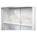 GO Steel 900 Slotted Shelf GG09SLOT White